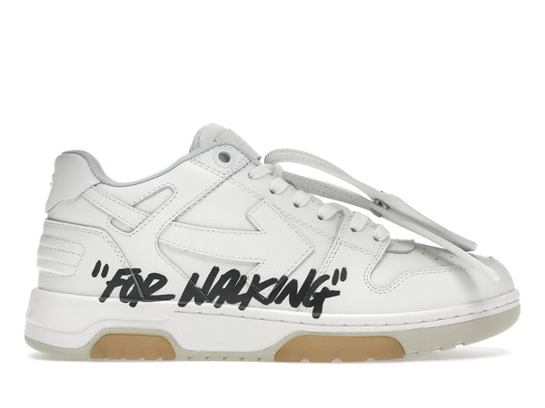 OFF-WHITE Out Of Office OOO Baskets basses pour la marche Blanc Noir 