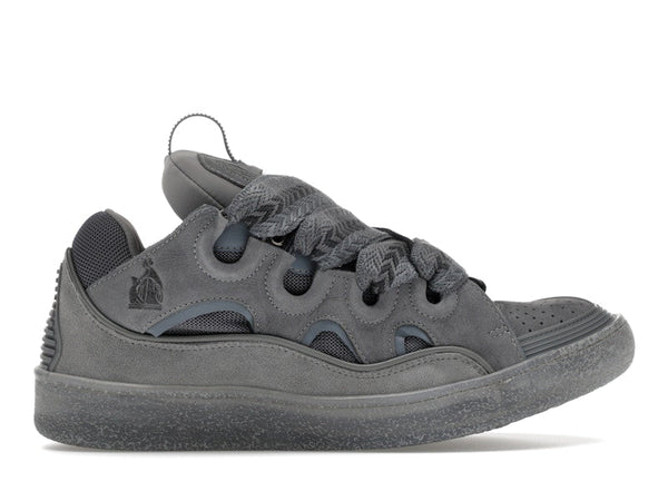 Lanvin Cuir Curb Effet Moucheté Gris Clair 