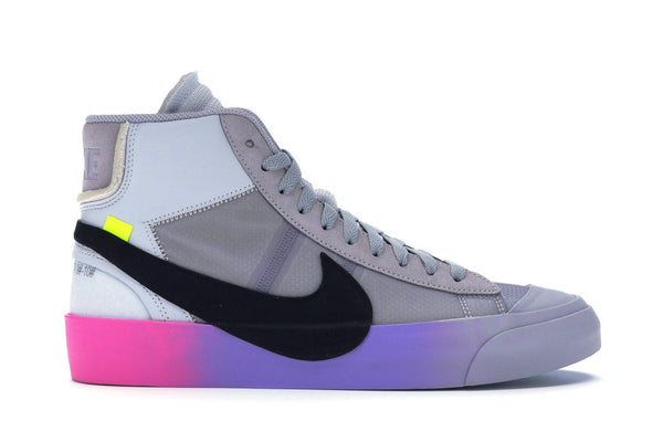 Nike Blazer Mid Off-White Gris Loup Serena Queen