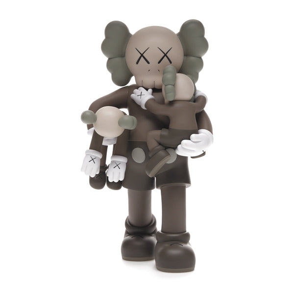 Figurine en vinyle KAWS Clean Slate marron