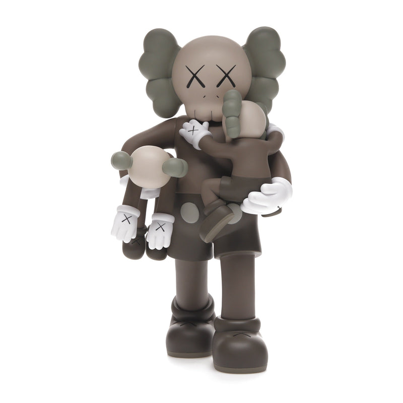 Figurine en vinyle KAWS Clean Slate marron