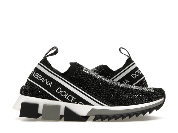 Dolce &amp; Gabbana Sorrento Slip On Noir Cristal