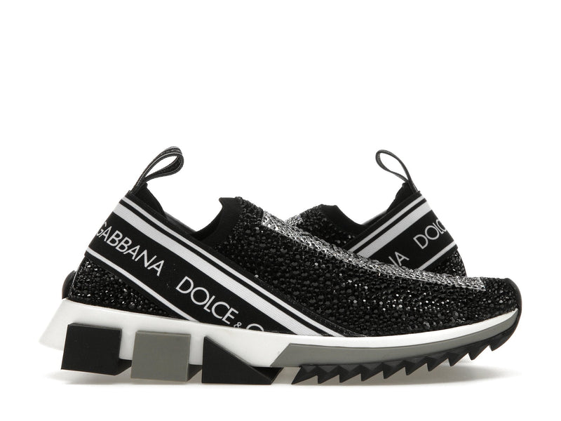Dolce &amp; Gabbana Sorrento Slip On Noir Cristal
