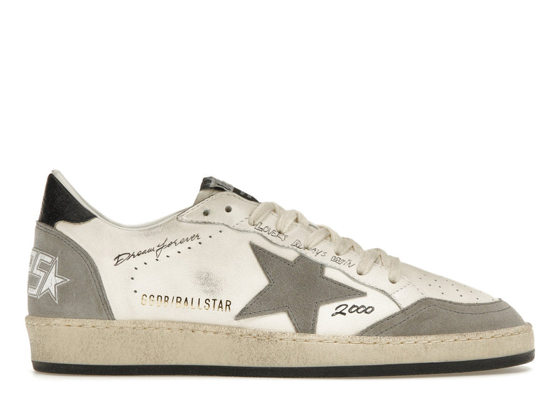Golden Goose Ball-Star Low Dream Forever Weiß Grau 