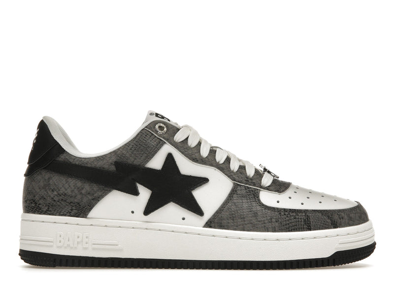 A Bathing Ape Bape Sta Snake Skin Noir