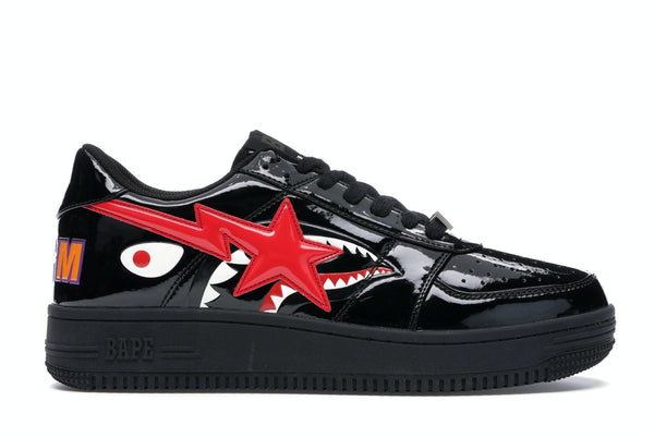 A Bathing Ape Bape Sta Low Shark Noir