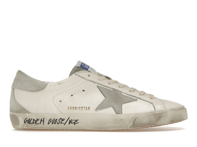 Golden Goose Super-Star Blanc Gris Glace 
