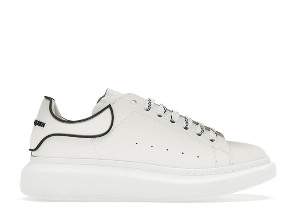 Alexander McQueen Oversized Weiß Schwarz Besatz