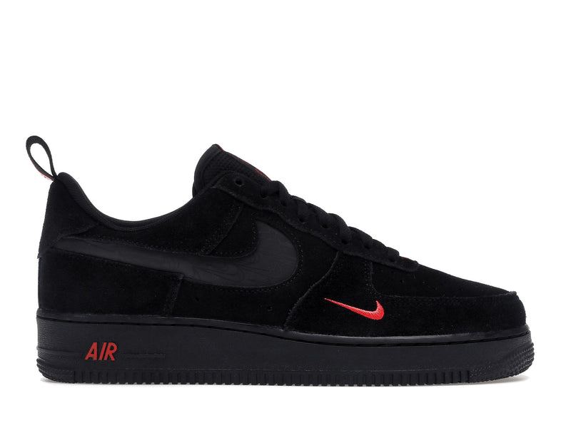 Nike Air Force 1 Low Multi-Swoosh Noir Cramoisi