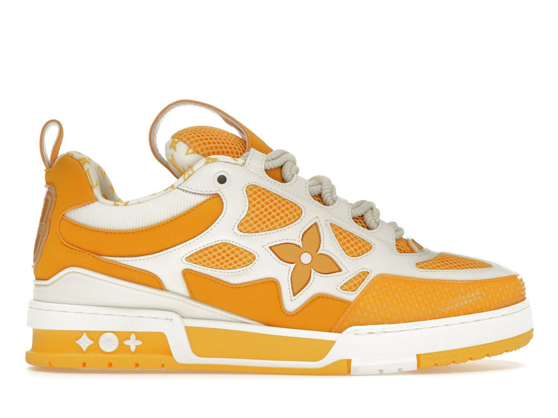 Baskets de skate Louis Vuitton LV Jaune Blanc