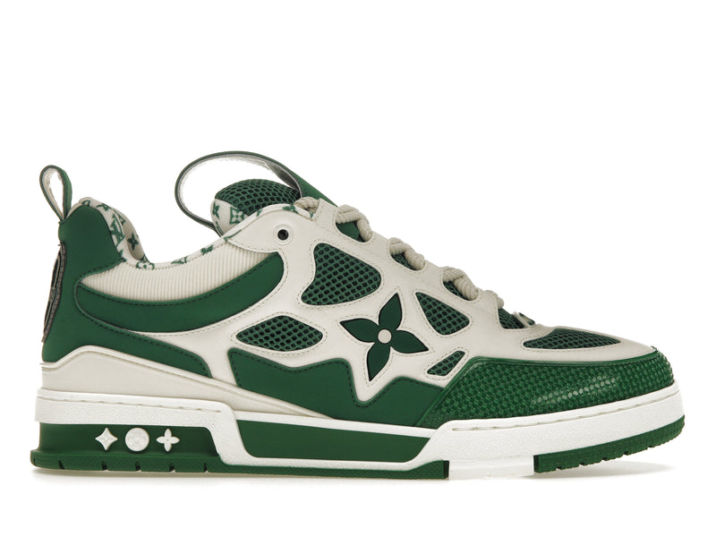 Baskets de skate Louis Vuitton LV Vert Blanc