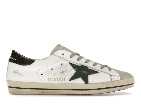 Golden Goose Super-Star Blanc Seedpearl Vert