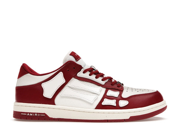 AMIRI Skel Top Low Rouge Blanc 
