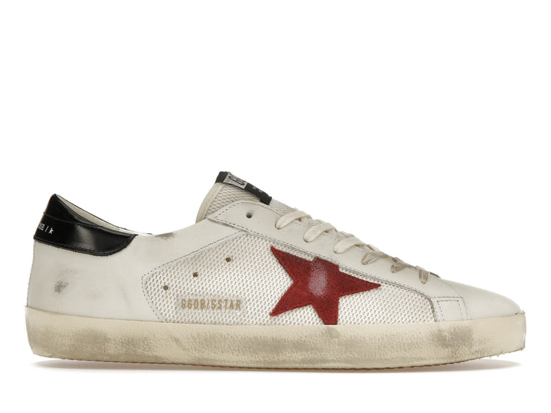 Golden Goose Super-Star Blanc Rouge Noir