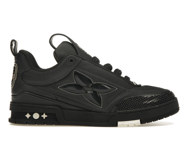 Baskets de skate Louis Vuitton LV noires 