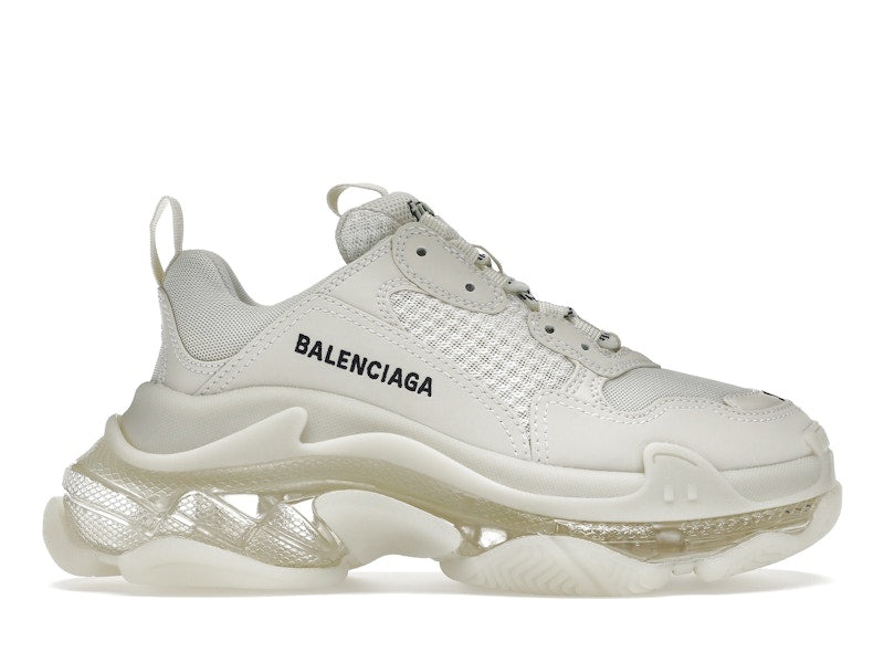 Balenciaga Triple S Clear Sole Beige Clair (Femme)