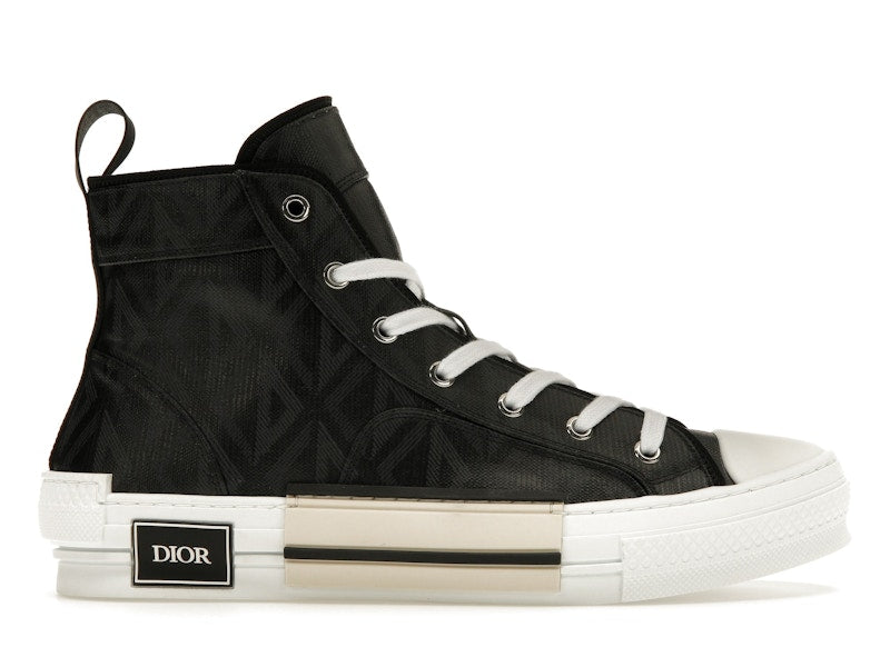 Dior B23 High Top Noir CD Diamant