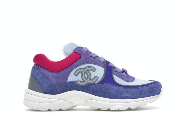 Chanel Low Top Sneaker CC Elfenbeinblau