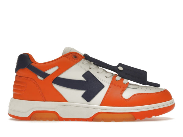 OFF-WHITE Out Of Office OOO Baskets basses Blanc Orange Bleu 