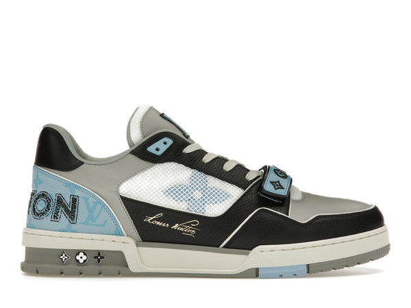 Louis Vuitton LV Trainer Bleu Gris Noir