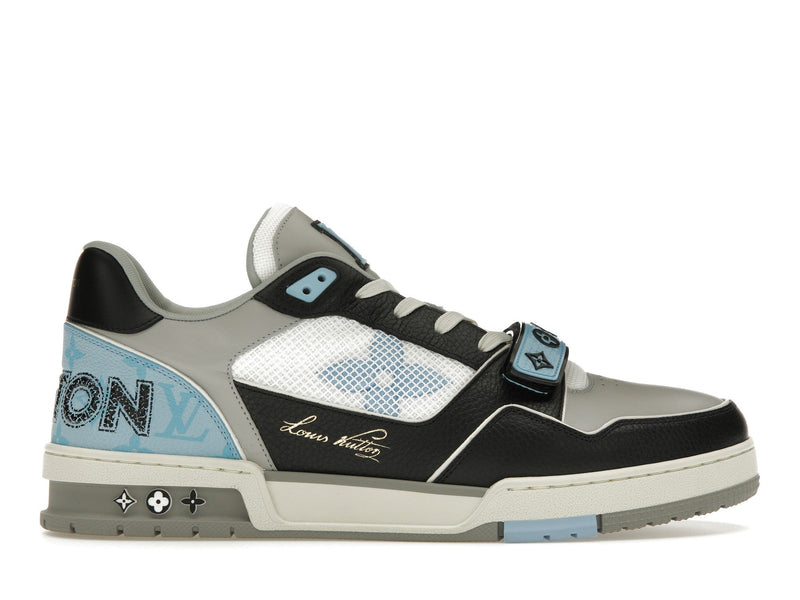 Louis Vuitton LV Trainer Bleu Gris Noir