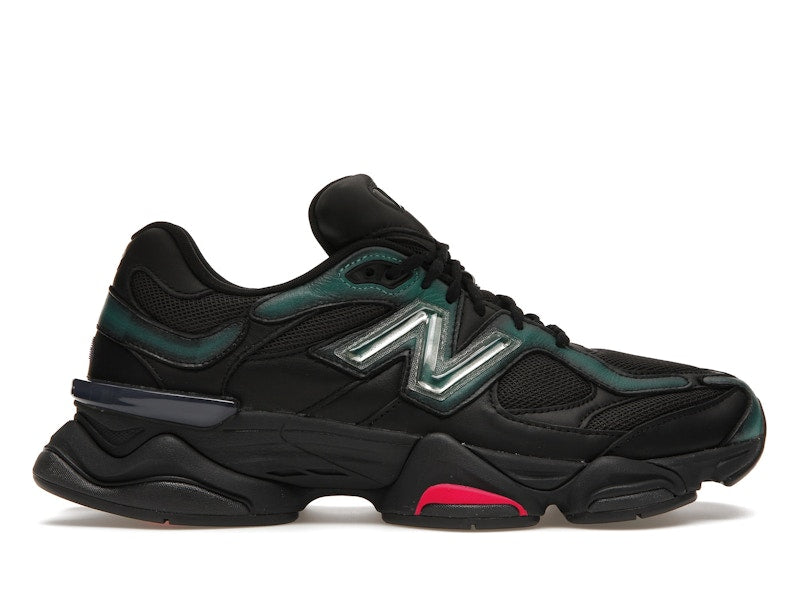 New Balance 9060 Mowalola Burglarwear Noir Bleu Sarcelle Rose 