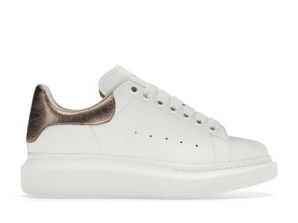 Alexander McQueen Übergroßes Weiß Roségold