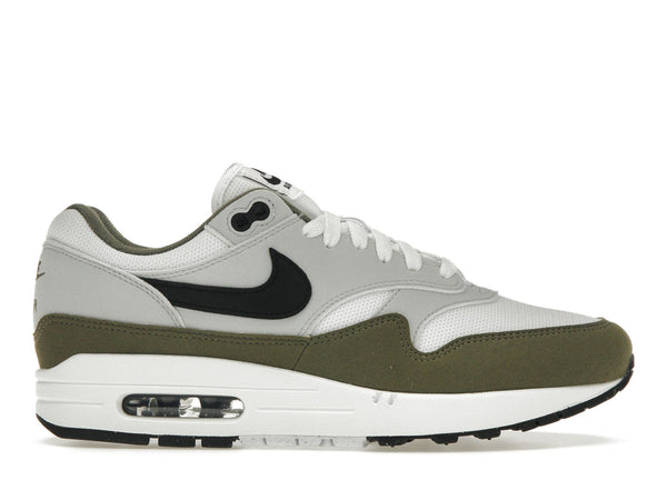 Nike Air Max 1 Blanc Noir Olive Moyen