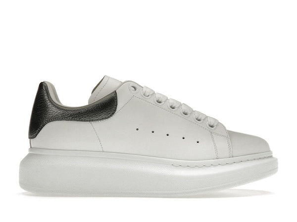 Alexander McQueen Oversized Weiß Metallic