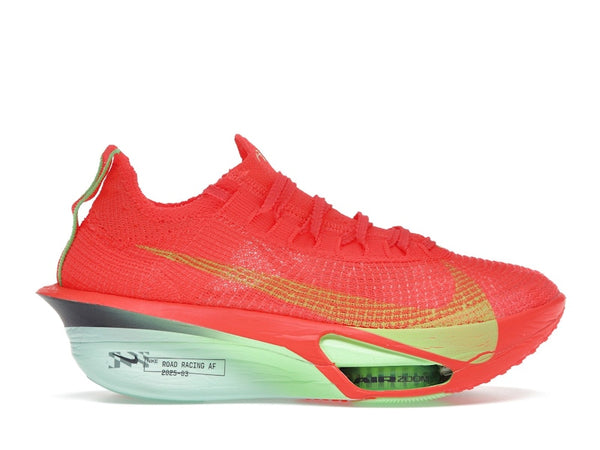 Nike Air Zoom Alphafly Next% 3 Cramoisi vif Citron vert Explosion Menthe Mousse Cave Violet