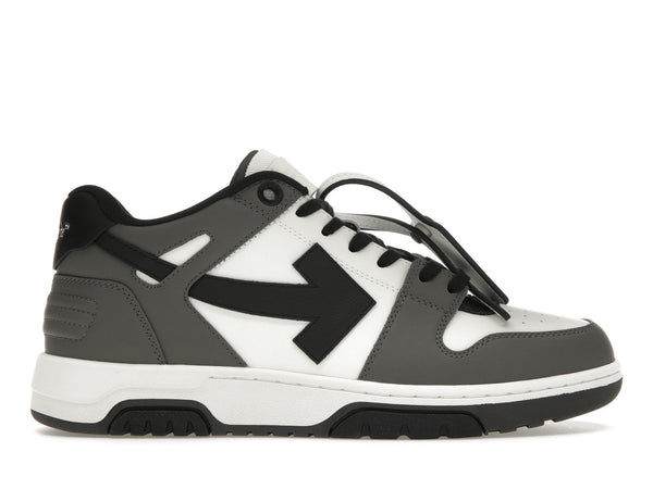 OFF-WHITE Out Of Office OOO Baskets basses Gris foncé Noir 