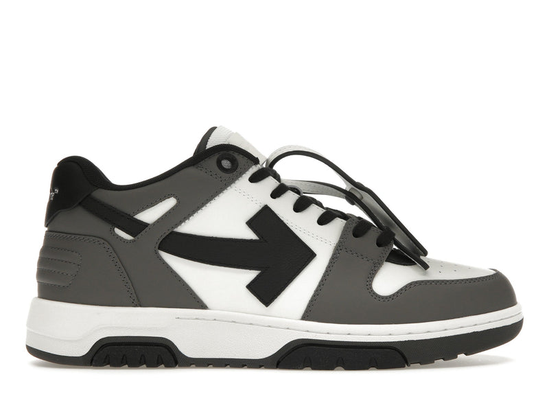 OFF-WHITE Out Of Office OOO Baskets basses Gris foncé Noir 