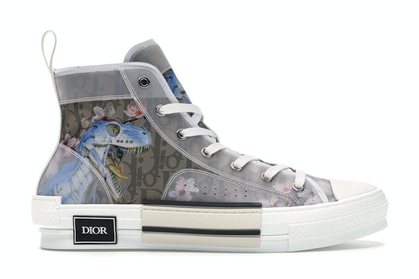 Dior B23 High Canvas Sorayama Dinosaure Marron