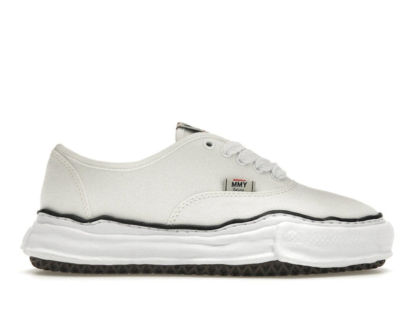 Maison Mihara Yasuhiro Baker OG Sole Canvas Low Blanc