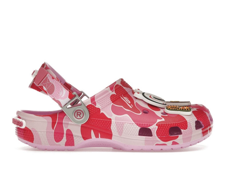 Crocs Classic Clog A Bathing Ape ABC Camo Rose