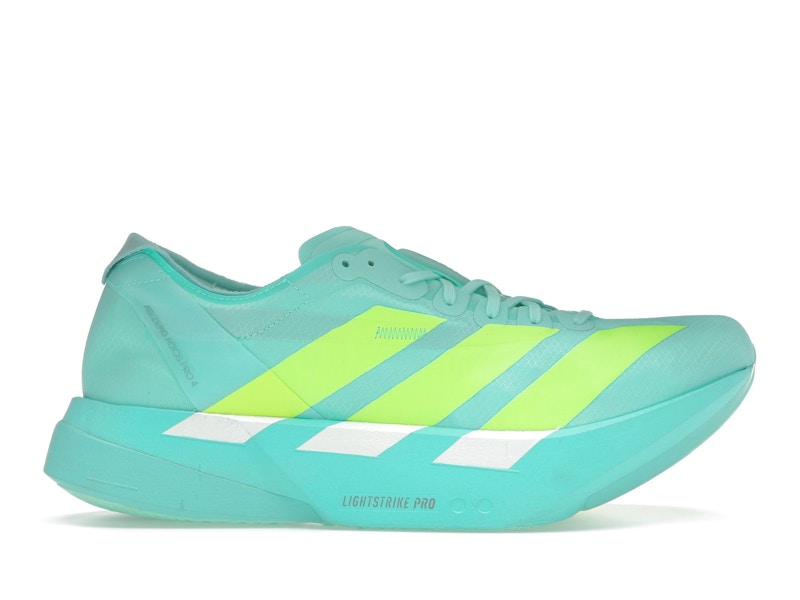 adidas Adizero Adios Pro 4 Flash Aqua Lucid Citron