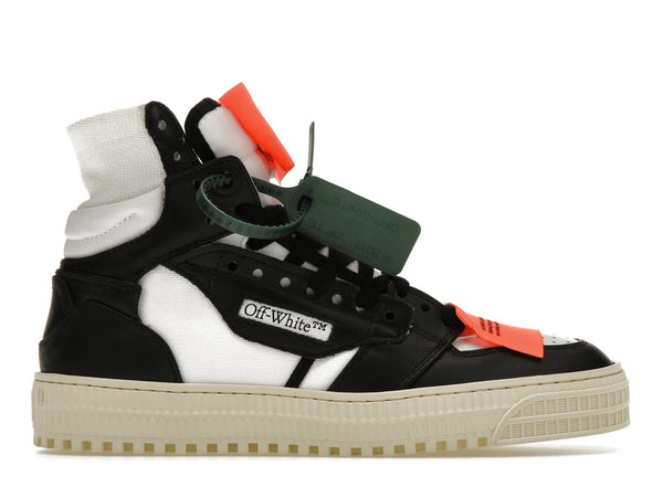 OFF-WHITE Off Court 3.0 Cuir Toile Noir Blanc 