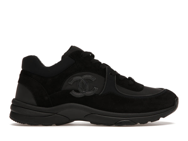 Chanel Low-Top-Sneaker Schwarz