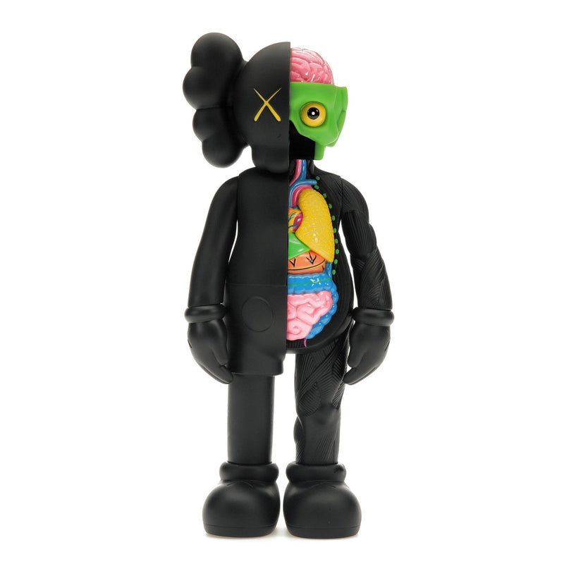 Figurine en vinyle KAWS Companion Flayed Open Edition noire