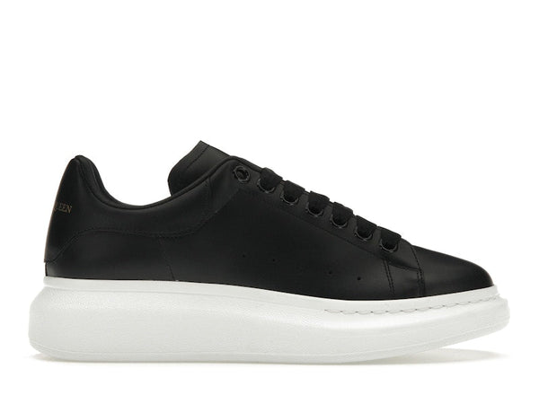 Alexander McQueen Oversized Schwarz Weiße Sohle
