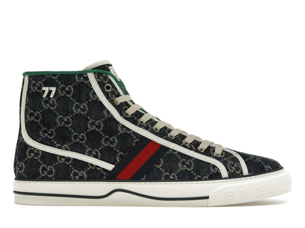 Baskets montantes Gucci Tennis 1977 bleues