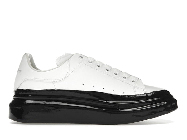 Alexander McQueen Oversized Paint Getaucht Weiß Schwarz
