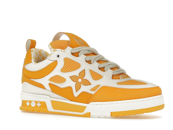 Baskets de skate Louis Vuitton LV Jaune Blanc