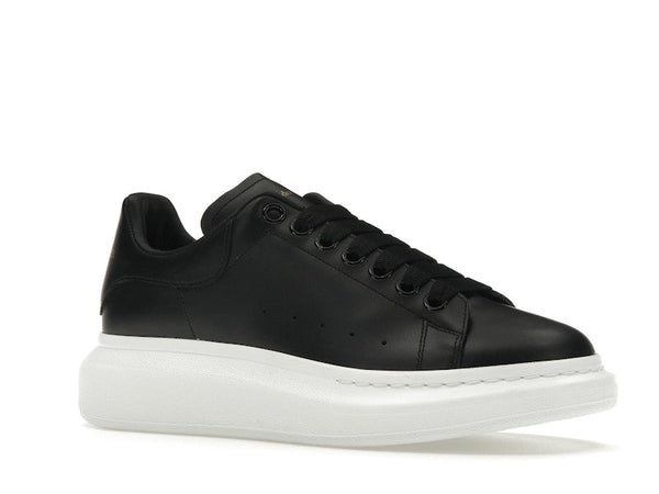 Alexander McQueen Oversized Schwarz Weiße Sohle