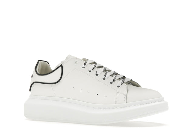 Alexander McQueen Oversized Weiß Schwarz Besatz