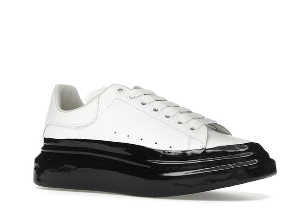 Alexander McQueen Oversized Paint Getaucht Weiß Schwarz