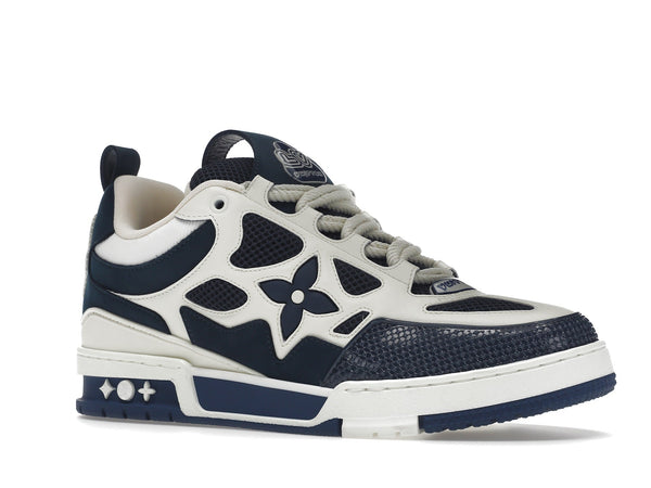Baskets de skate Louis Vuitton LV Blanc marine