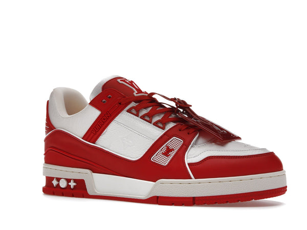 Baskets Louis Vuitton Rouge Blanc