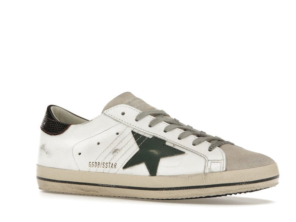Golden Goose Super-Star Blanc Seedpearl Vert