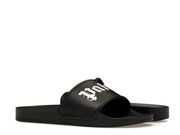 Claquettes de piscine Palm Angels noires